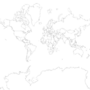 Thumbnail for File:Mercator World Map.svg
